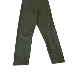 MPG Sport Capri Leggings- S Olive Green